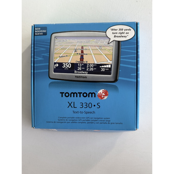 TomTom XL 330S Car GPS Navigator Set USA/Canada Maps 4.3" LCD Screen - Picture 1 of 4